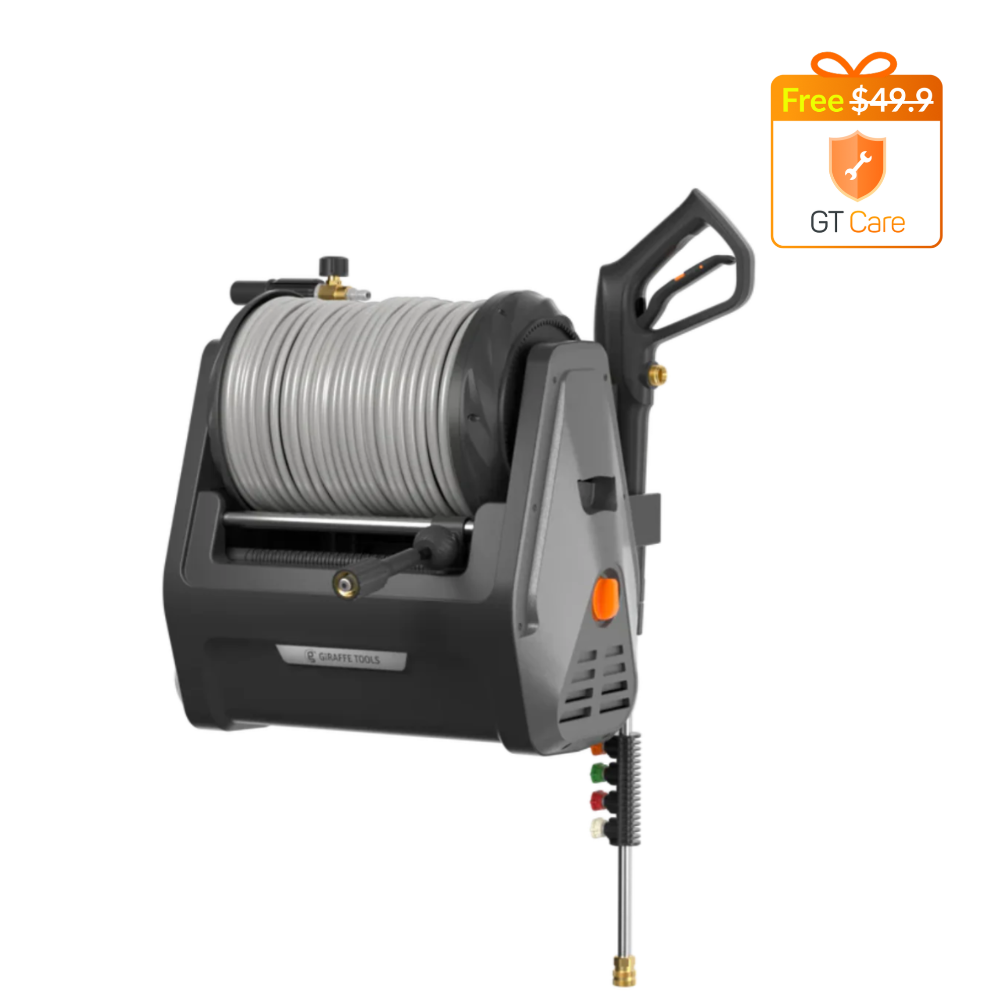 Grandfalls Retractable Pressure Washer Plus+ - Thumbnail 5