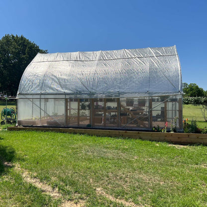 Greenhouse Aluminum White Shade Cloth- 50%