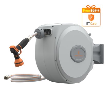 Retractable Garden Hose Reel-5/8 in-65ft
